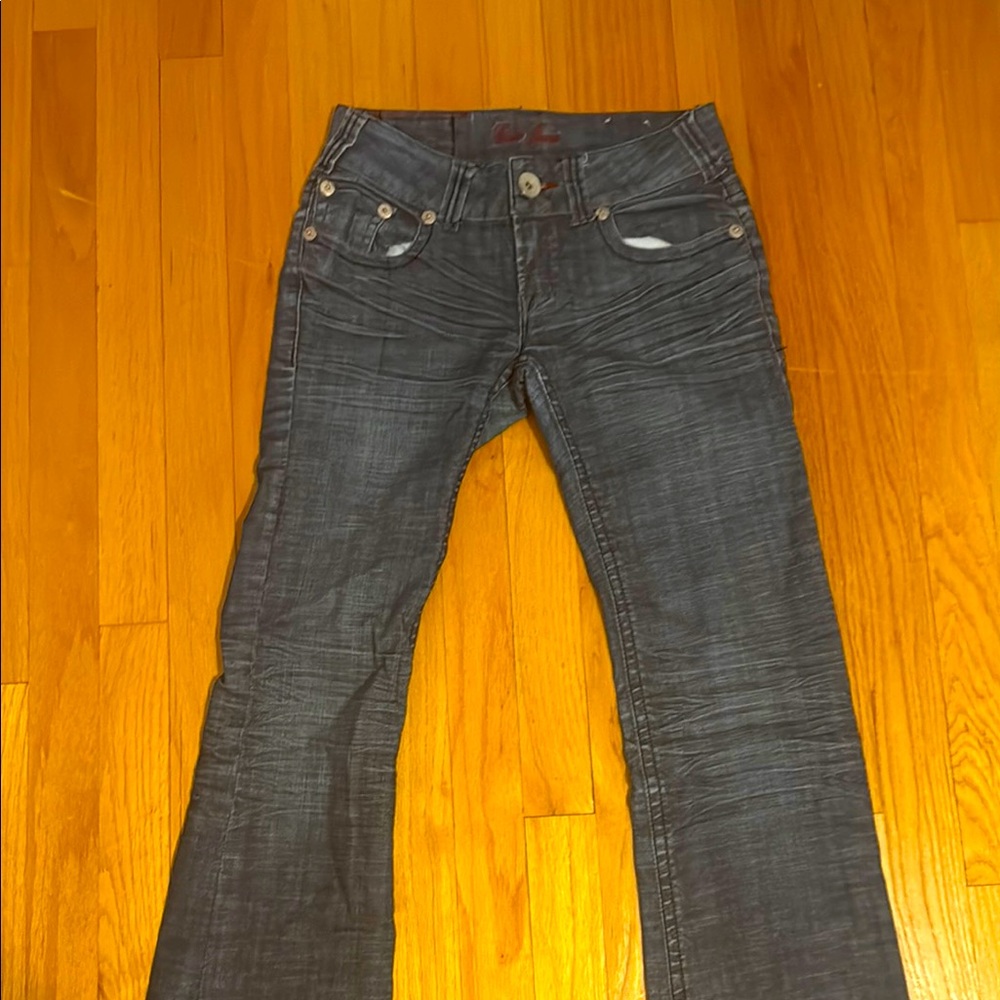 Guess Black Boot Cut Jeans